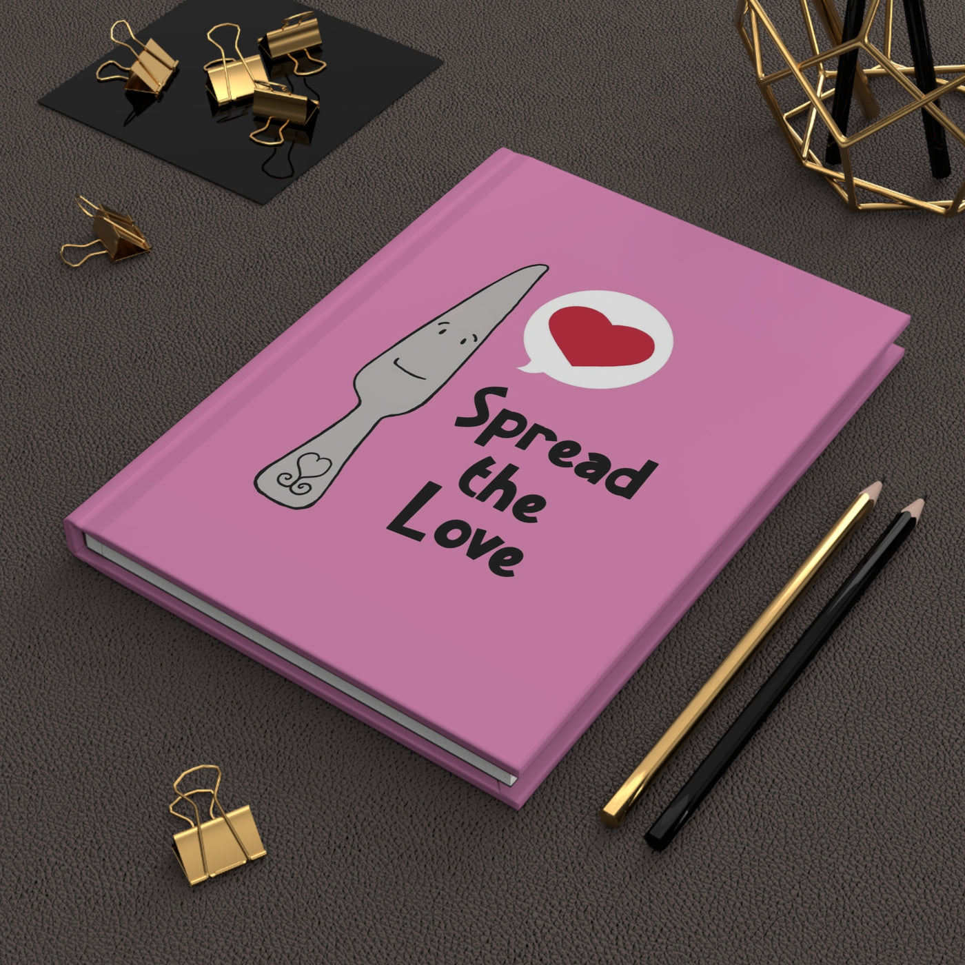 Spread the Love with Hardcover Journal Matte
