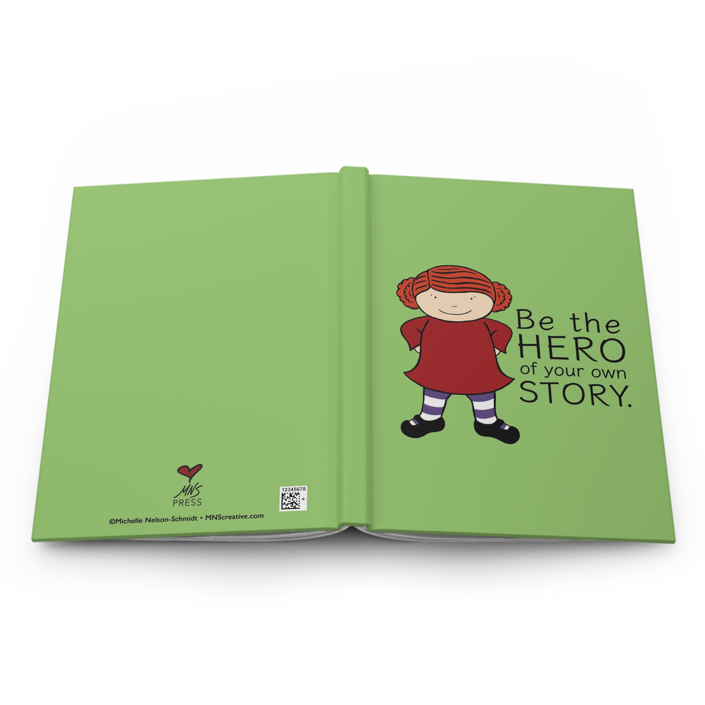 Be Your Own Hero Cordelia Hardcover Journal Matte