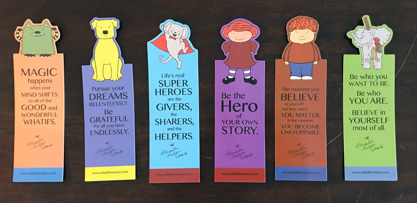 Set of MNS Character Bookmarks (Six bookmarks)