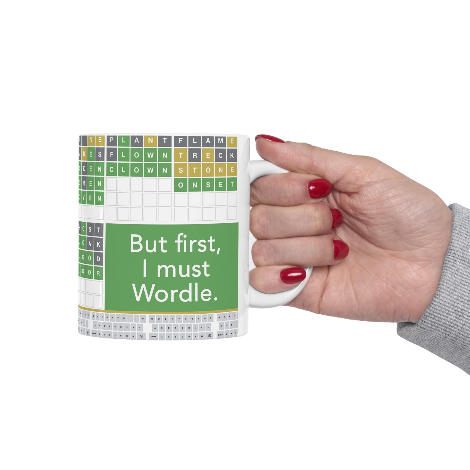 Wordle Mugs - No Minimum Quantity