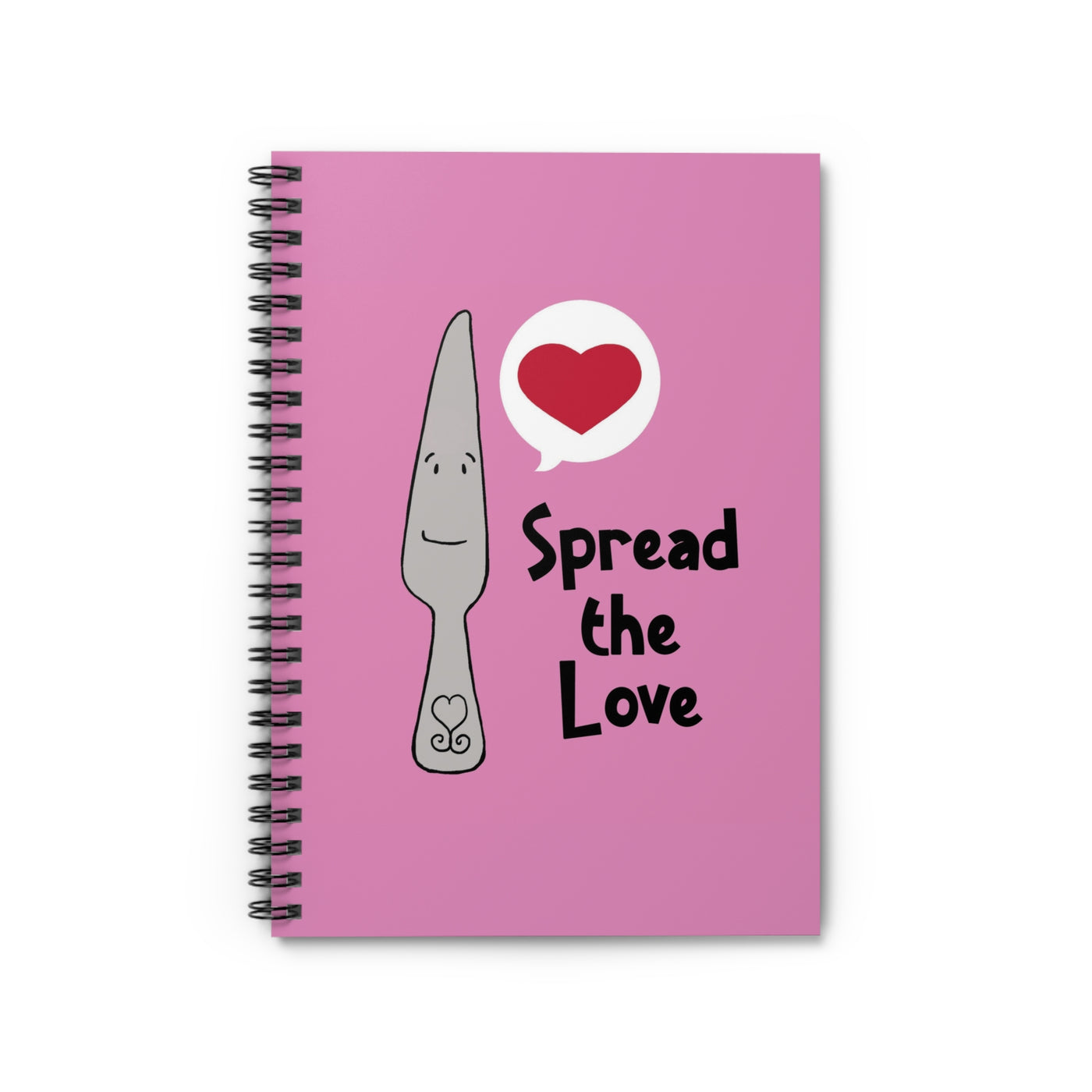 Spread the Love with Herman Small Notebook - Ruled Line