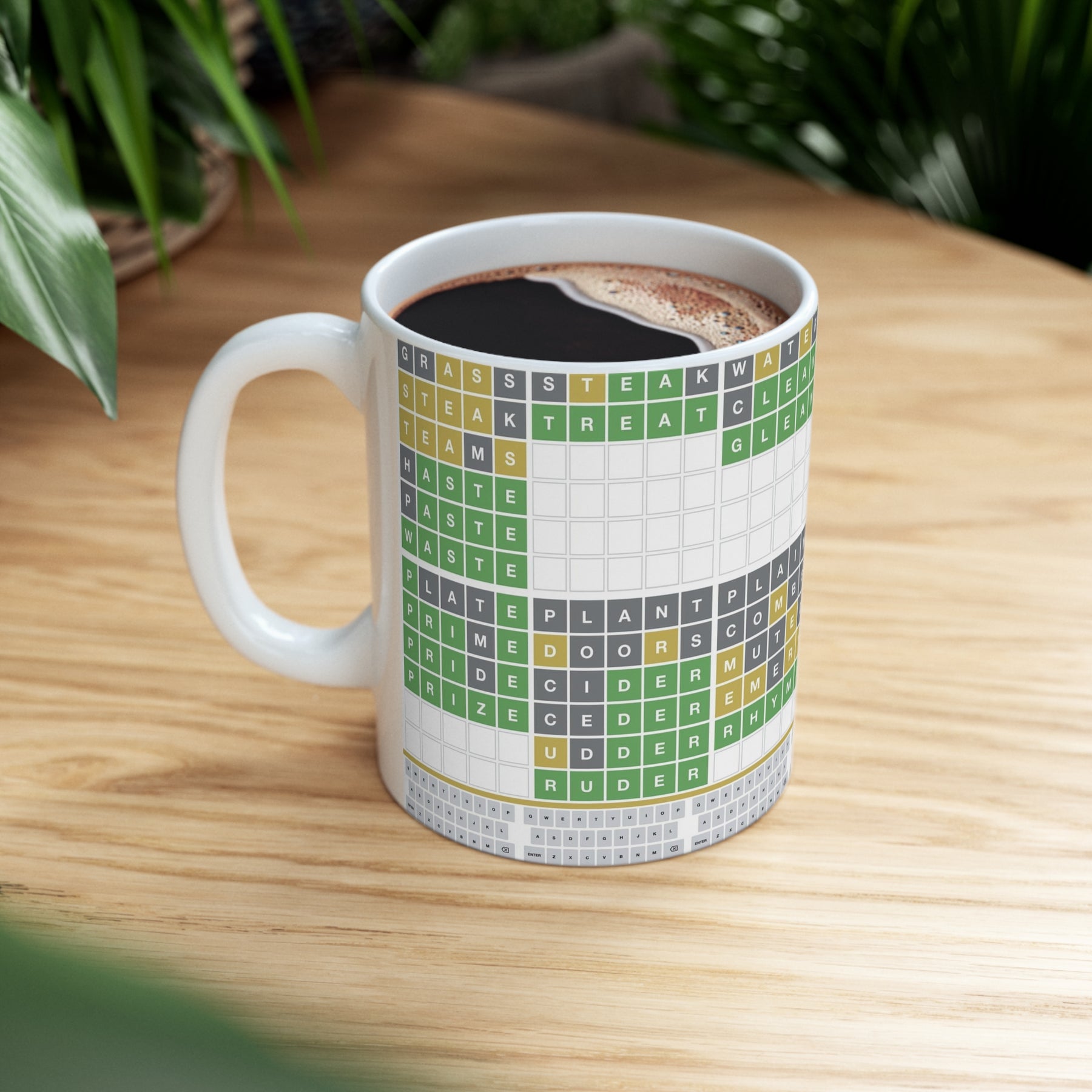 11 oz Funny Coffee Mug Wordle Gift Idea 'Im not sleeping Im just AFK' Gift