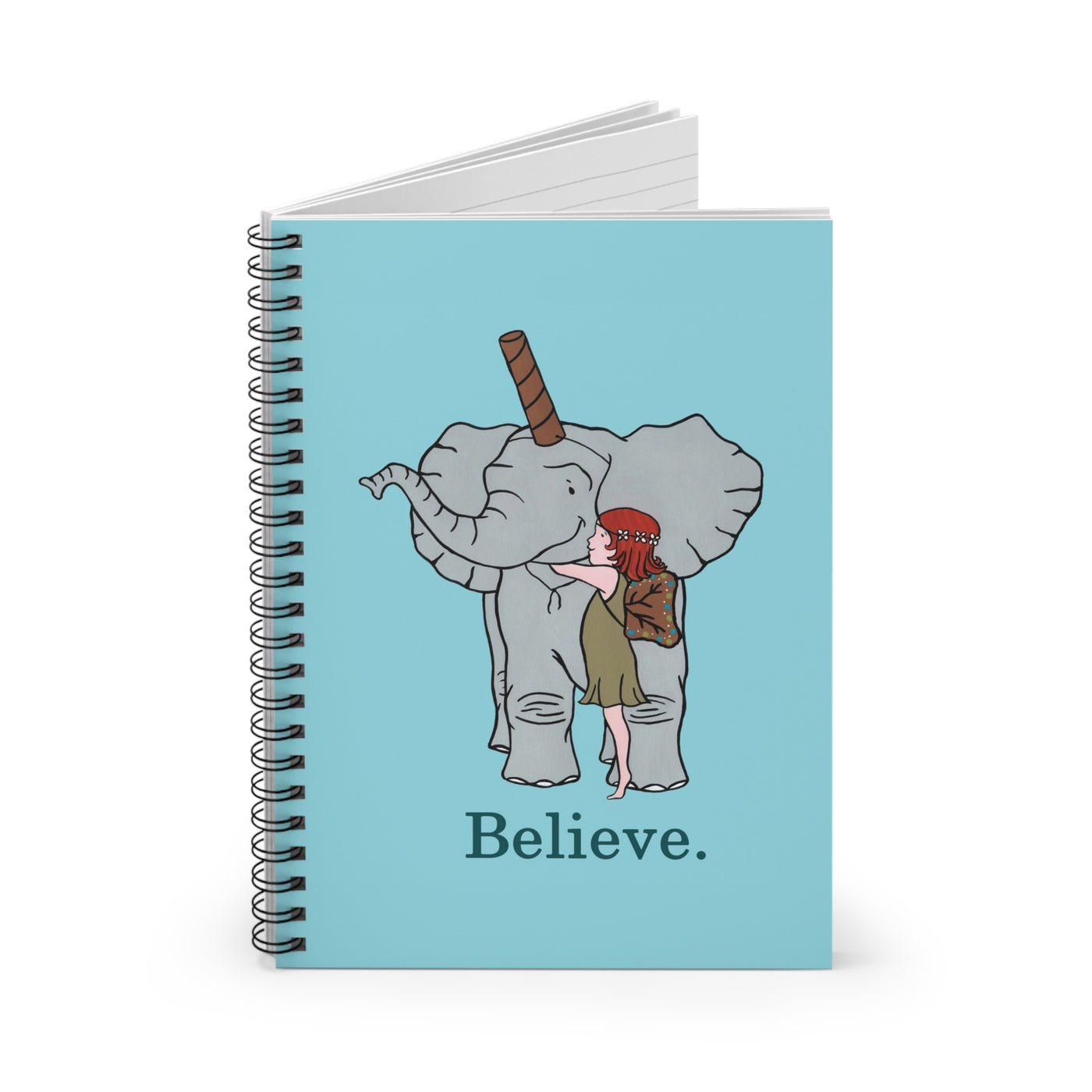 Believe in Yourself Bob Small Notebook - Ruled Line