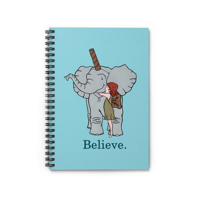 Believe in Yourself Bob Small Notebook - Ruled Line