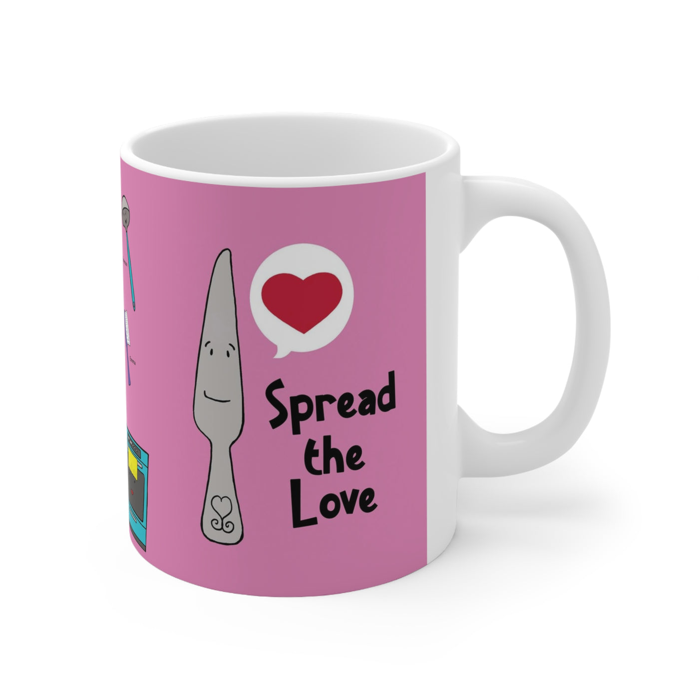 Spread the Love with Herman Ceramic Mug