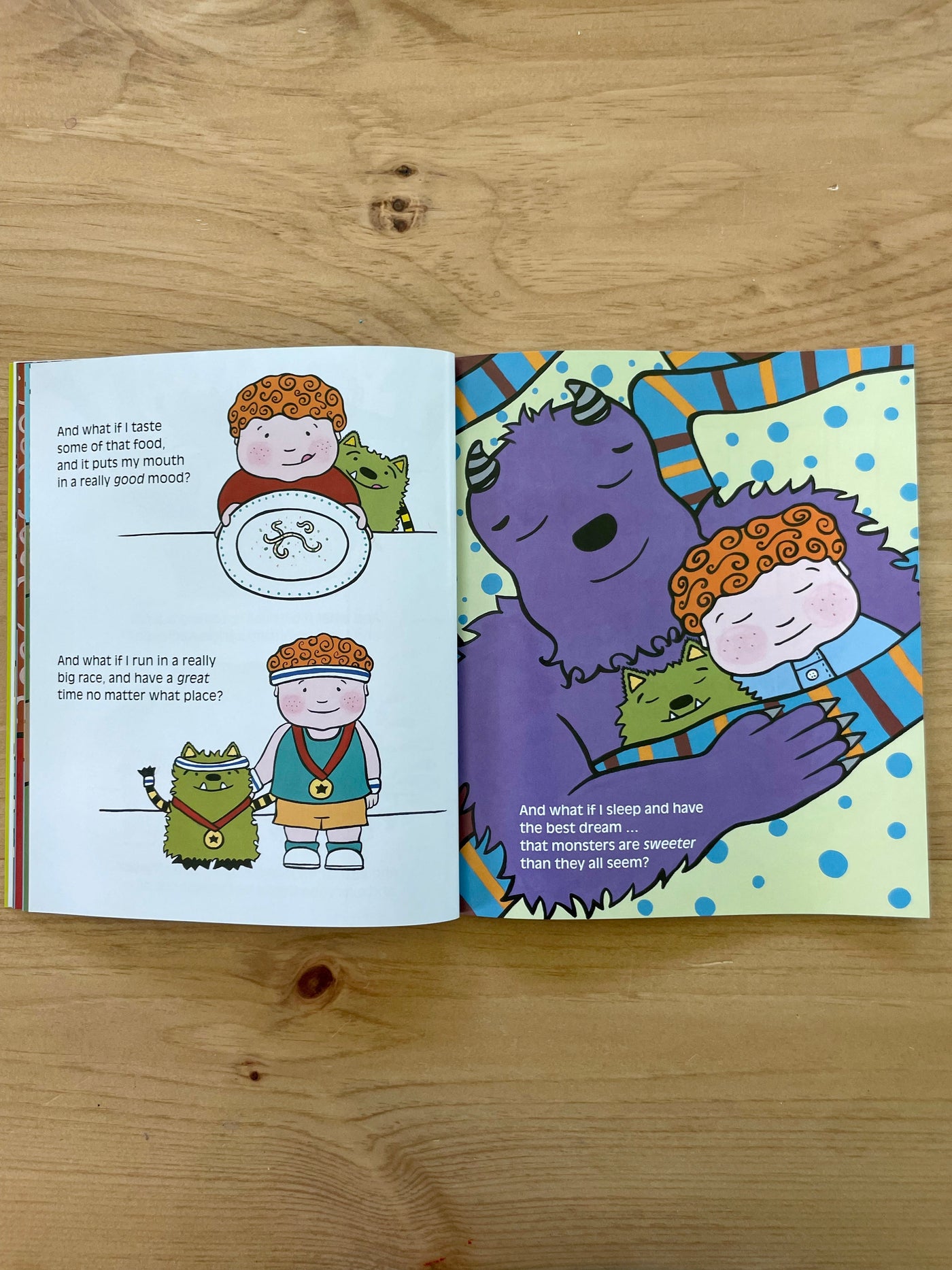 Jonathan James and the Whatif Monster Paperback Picture Book and Anniversary Edition Whatif Monster Plush