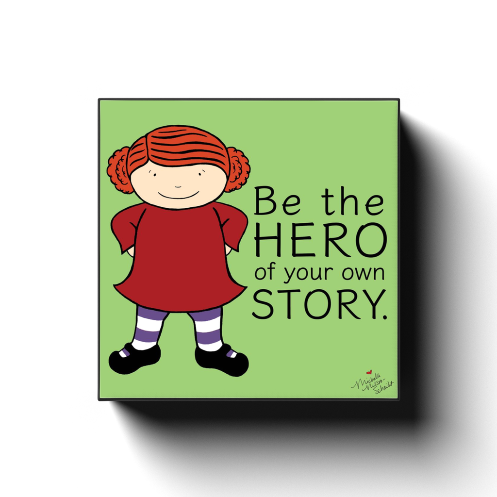 Cordelia: Be the Hero of Your Own Story Canvas Wraps