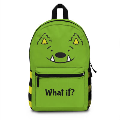 Green Whatif Monster Backpack
